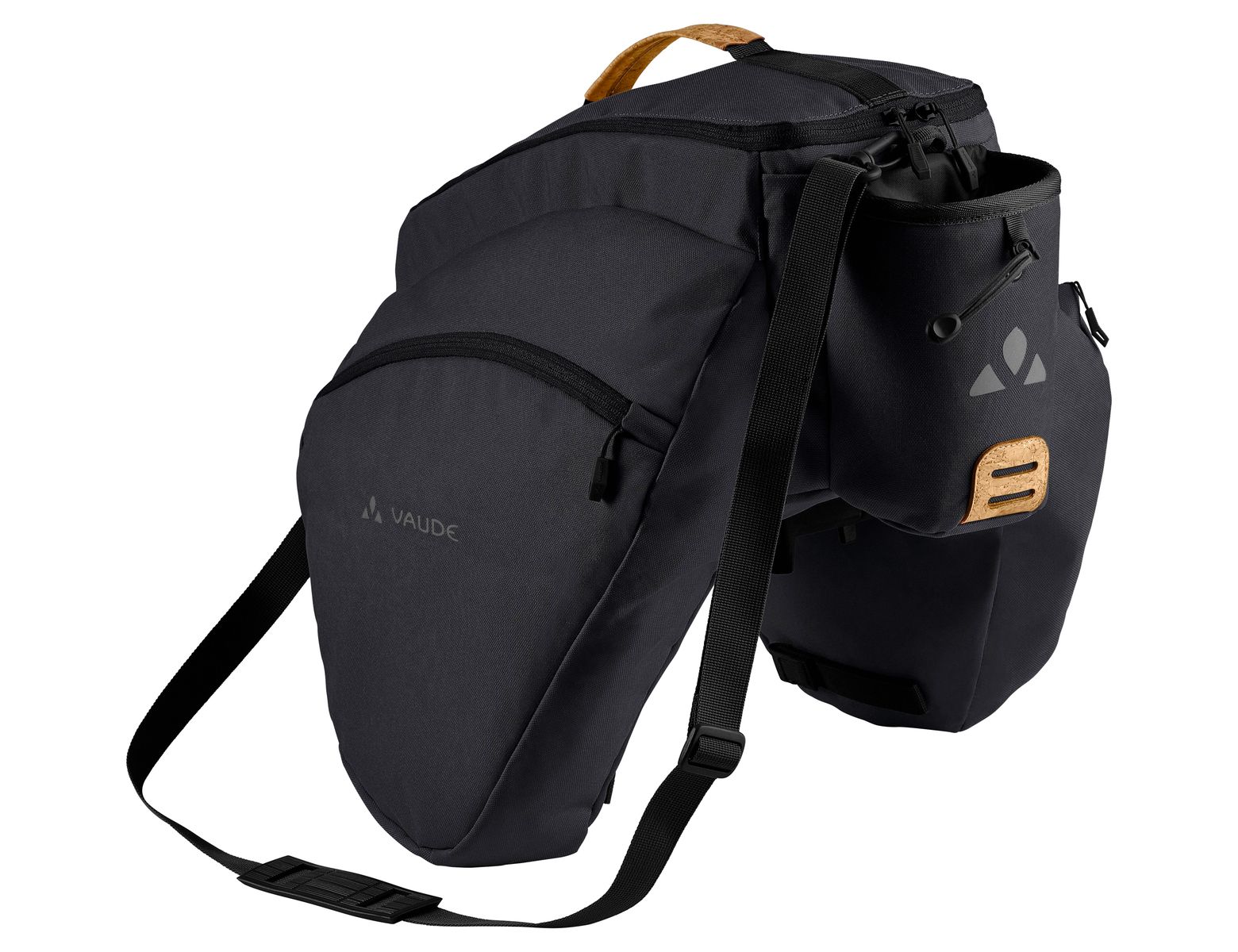 Vaude eSilkroad Gepäckträgertasche black