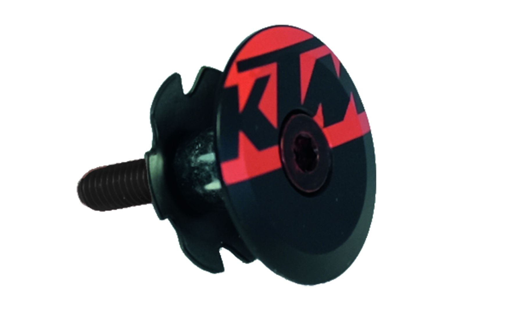 KTM Prime V Ahead Kappe Alum. schwarz/orange