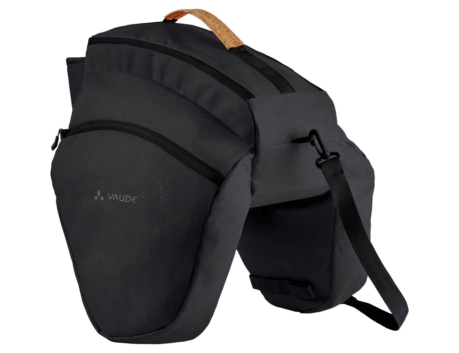 Vaude eSilkroad Gepäckträgertasche black