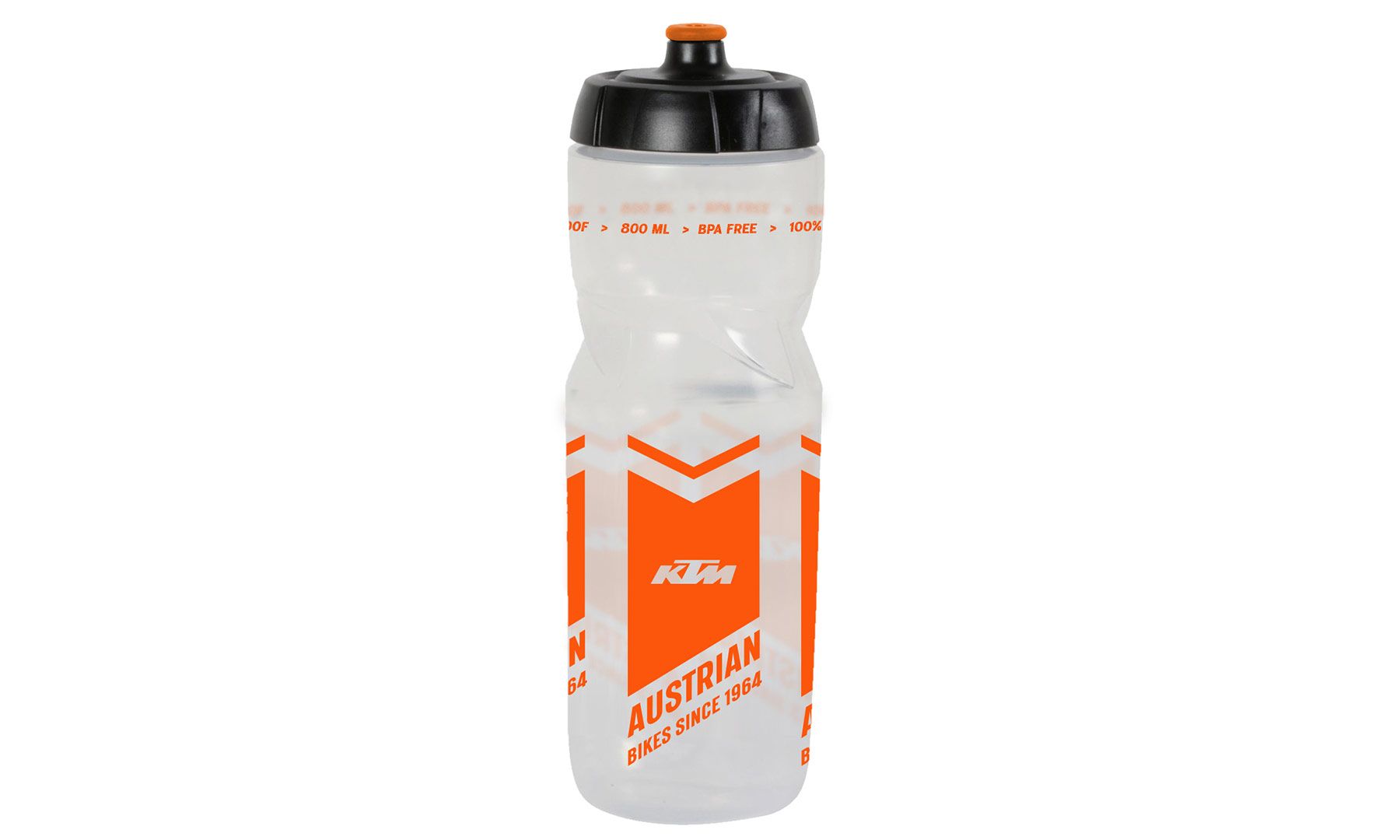 KTM Trinkflasche BI TEAM 800 transparent
