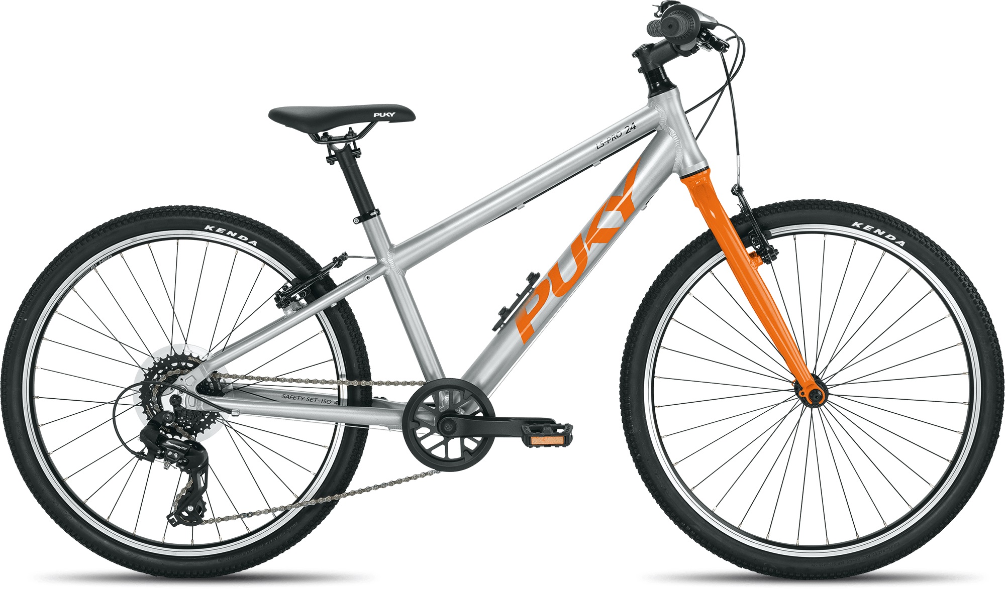 Puky LS-PRO 24-8 - Silver/orange/Silver -